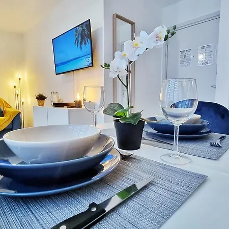 Appartement Le Smart - Parking - Terrasse - Wifi - Mulhouse - Relax