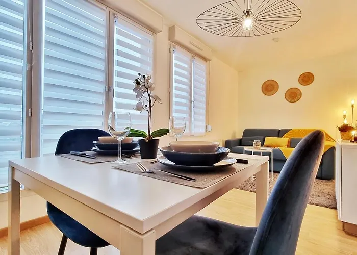 Le Smart - Parking - Terrasse - Wifi - Mulhouse - Relax