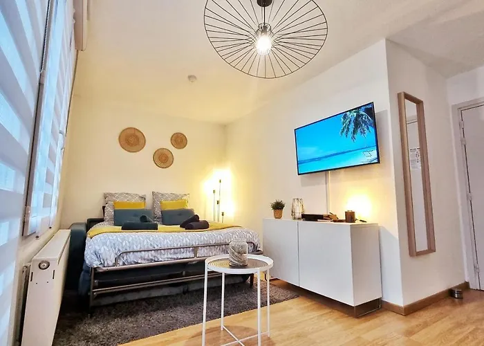 Le Smart - Parking - Terrasse - Wifi - Mulhouse - Relax Daire