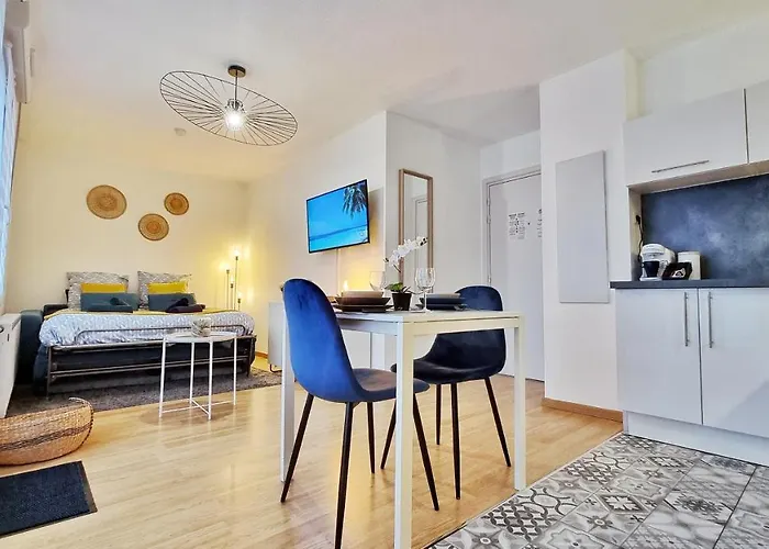 Le Smart - Parking - Terrasse - Wifi - Mulhouse - Relax Daire